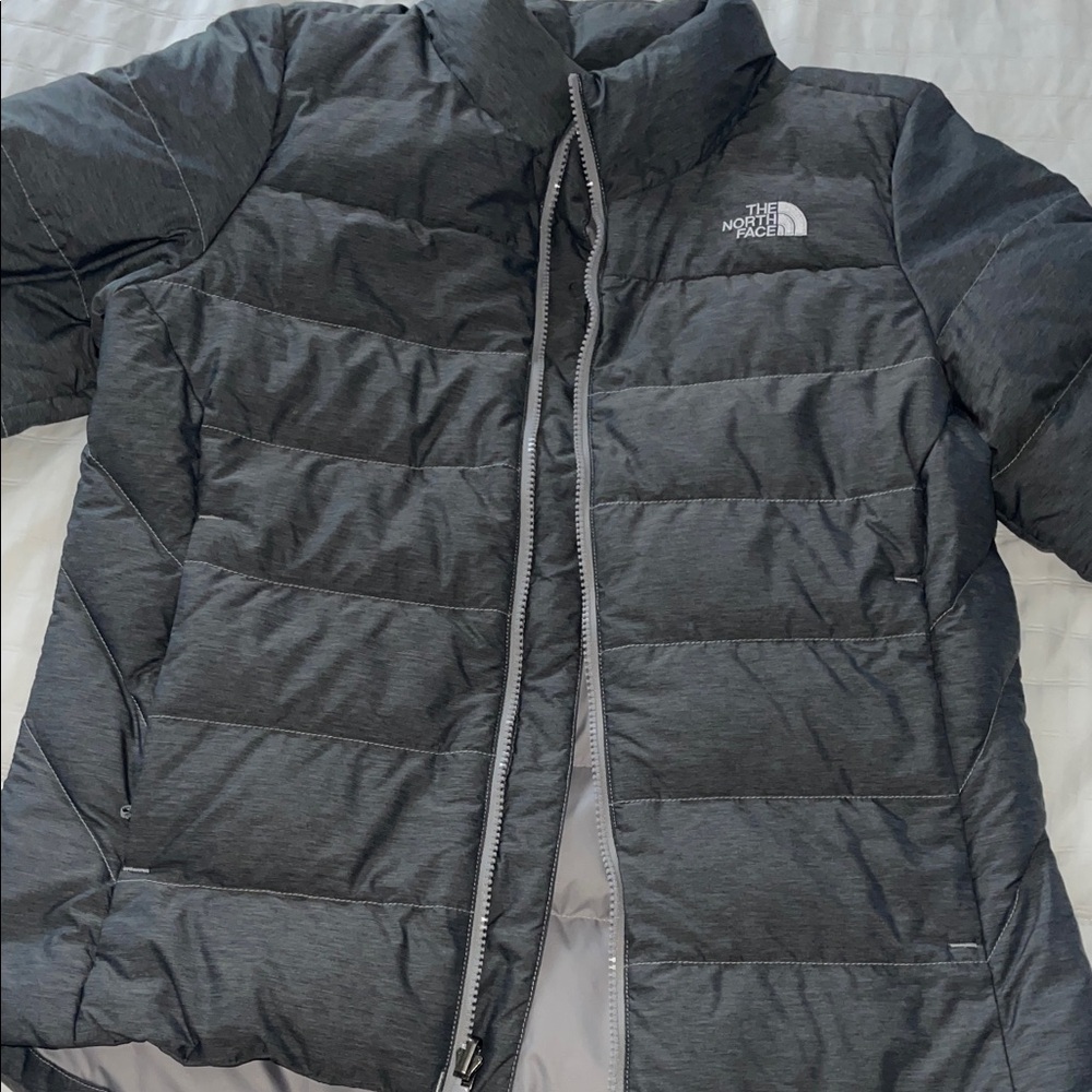 The North Face Women's Charcoal Puffer Jacket